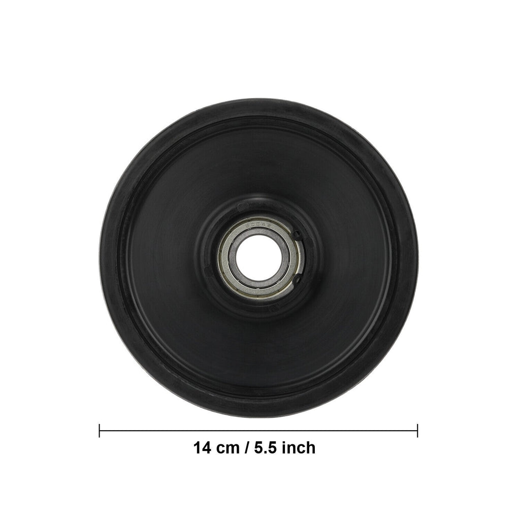 2PCS ARCTIC CAT BLACK 5.63 X 20MM IDLER WHEEL WITH BEARING 1604-837 3604-039