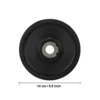 2PCS ARCTIC CAT BLACK 5.63 X 20MM IDLER WHEEL WITH BEARING 1604-837 3604-039
