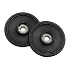 2PCS ARCTIC CAT BLACK 5.63 X 20MM IDLER WHEEL WITH BEARING 1604-837 3604-039