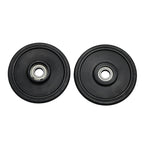 2PCS ARCTIC CAT BLACK 5.63 X 20MM IDLER WHEEL WITH BEARING 1604-837 3604-039