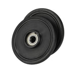2PCS ARCTIC CAT BLACK 5.63 X 20MM IDLER WHEEL WITH BEARING 1604-837 3604-039