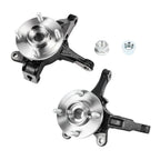 Pair Front L +R Wheel Bearing Hub Knuckle Assembly for 2013-19 Nissan Versa 1.6L
