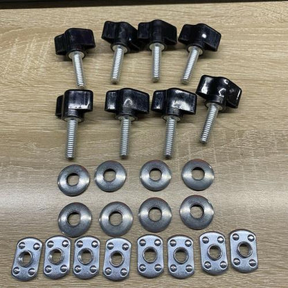 For Jeep Wrangler Easy On Off Hard Top Fasteners Nuts Bolts for YJ TJ Universal!