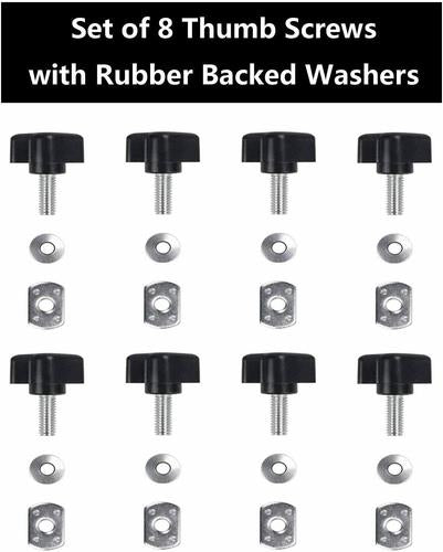 For Jeep Wrangler Easy On Off Hard Top Fasteners Nuts Bolts for YJ TJ Universal!