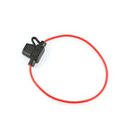 Inline Fuse Holder to Accept 12V 30A Small Blade Fuses Splash Proof Car 18AWG*