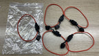 Inline Fuse Holder to Accept 12V 30A Small Blade Fuses Splash Proof Car 18AWG*