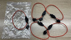 5 PACK 18 GAUGE ATC FUSE HOLDER IN-LINE AWG WIRE COPPER 12 VOLT POWER BLADE