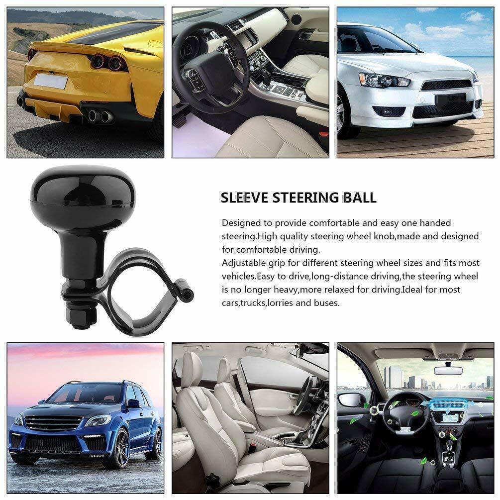 Car Steering Wheel Aid Knob Spinner Handle Suicide Power Ball Turning Universal