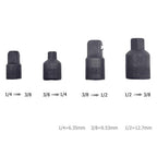 3/8" to 1/4" 1/2 inch Drive Ratchet SOCKET ADAPTER REDUCER Air Impact 4PCS!