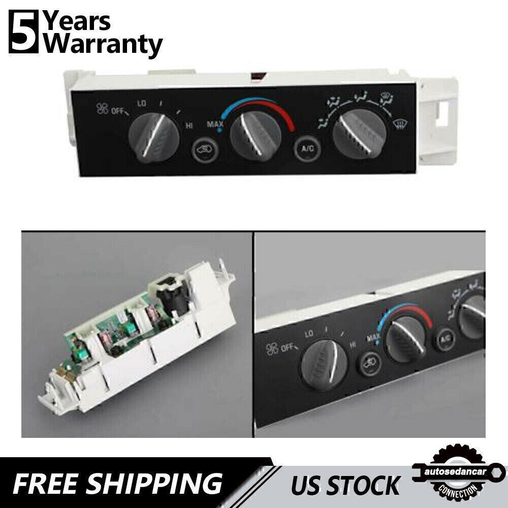 Heater A/C Control Panel Switch Unit Fit for 1996-2000 Chevrolet GMC C1500 K1500