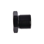 3x Black 1/2-28 to 3/4-16, 13/16-16, 3/4 NPT Thread Oil Filter Adapters Set
