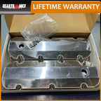 Aluminum Fabricated Valve Cover for Big Block Chevy BBC 396 454 w/ Breather Hole