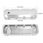 Aluminum Fabricated Valve Cover for Big Block Chevy BBC 396 454 w/ Breather Hole