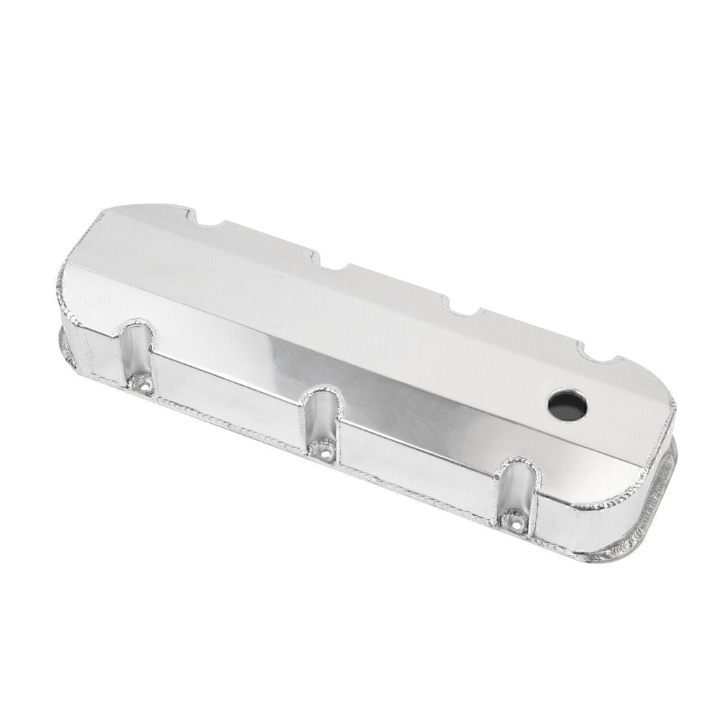 Aluminum Fabricated Valve Cover for Big Block Chevy BBC 396 454 w/ Breather Hole