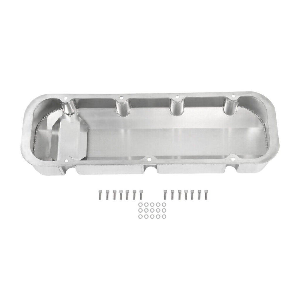 Aluminum Fabricated Valve Cover for Big Block Chevy BBC 396 454 w/ Breather Hole
