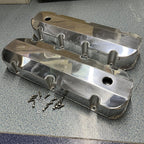 Aluminum Fabricated Valve Cover for Big Block Chevy BBC 396 454 w/ Breather Hole
