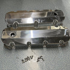Aluminum Fabricated Valve Cover for Big Block Chevy BBC 396 454 w/ Breather Hole