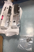 Aluminum Fabricated Valve Cover for Big Block Chevy BBC 396 454 w/ Breather Hole