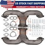 Smoothie Rams Horn Exhaust Manifolds Small Block For Chevy SBC 283 305 327 /350