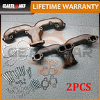 Smoothie Rams Horn Exhaust Manifolds Small Block For Chevy SBC 283 305 327 /350