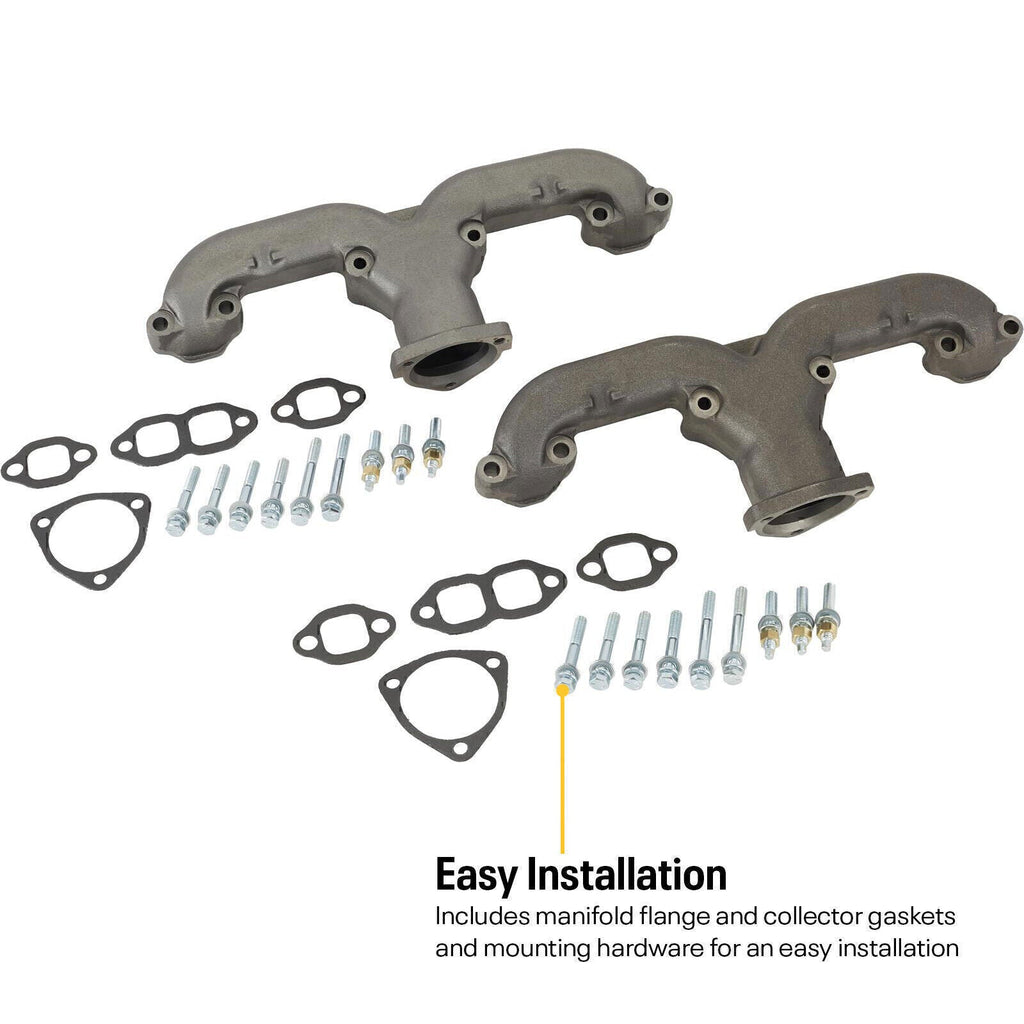 Smoothie Rams Horn Exhaust Manifolds Small Block For Chevy SBC 283 305 327 /350