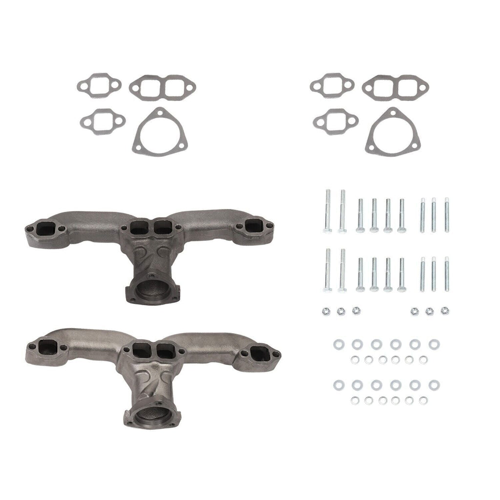 Smoothie Rams Horn Exhaust Manifolds Small Block For Chevy SBC 283 305 327 /350