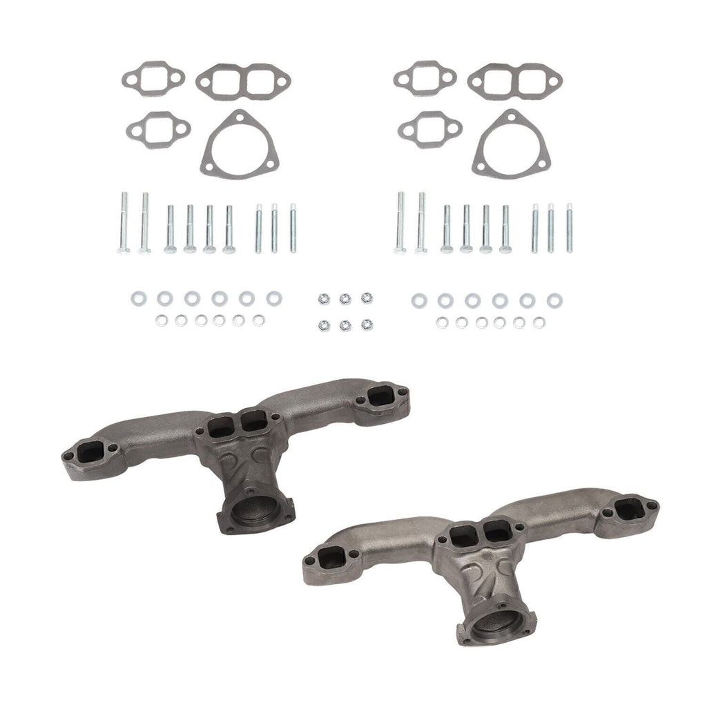 Smoothie Rams Horn Exhaust Manifolds Small Block For Chevy SBC 283 305 327 /350