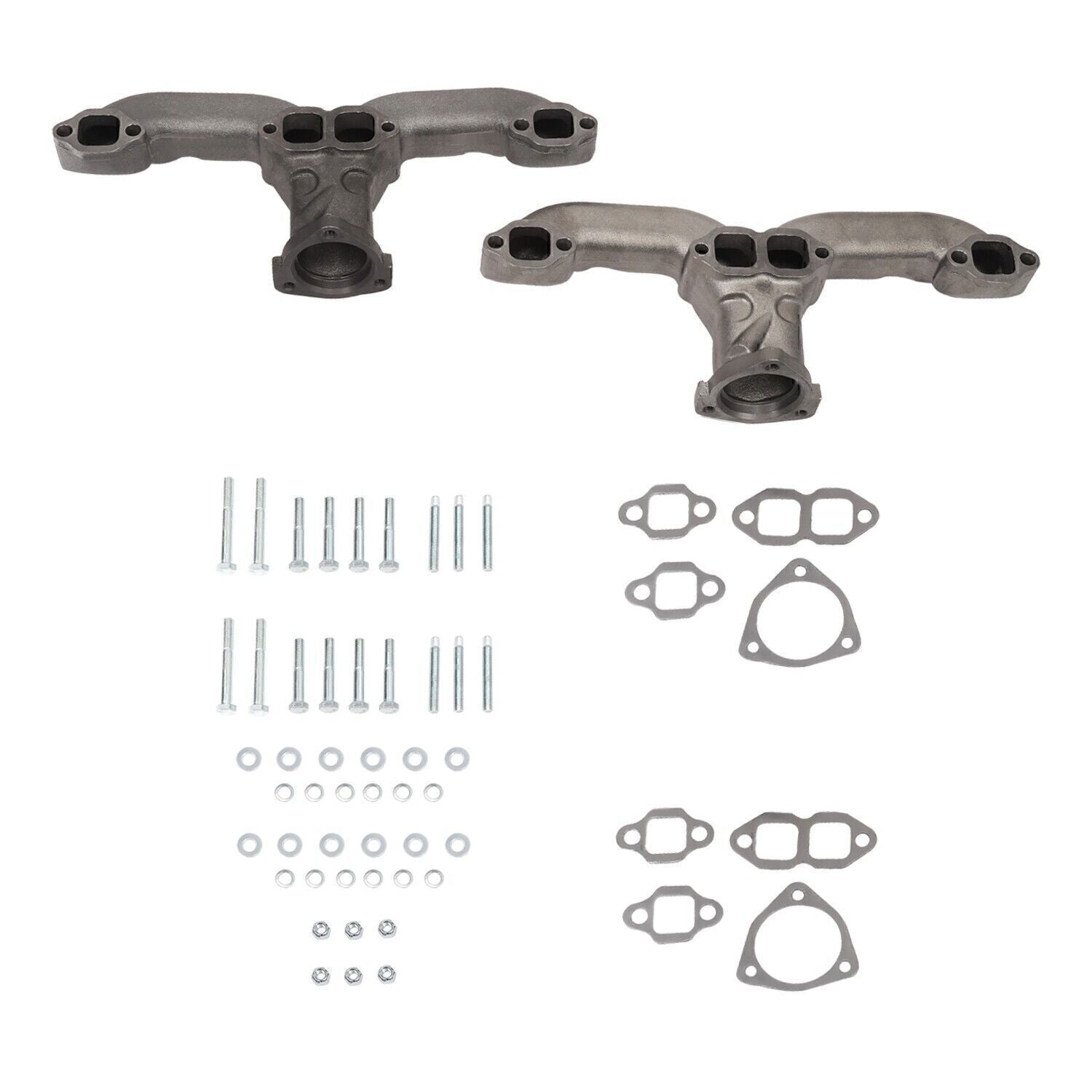 Smoothie Rams Horn Exhaust Manifolds Small Block For Chevy SBC 283 305 327 /350