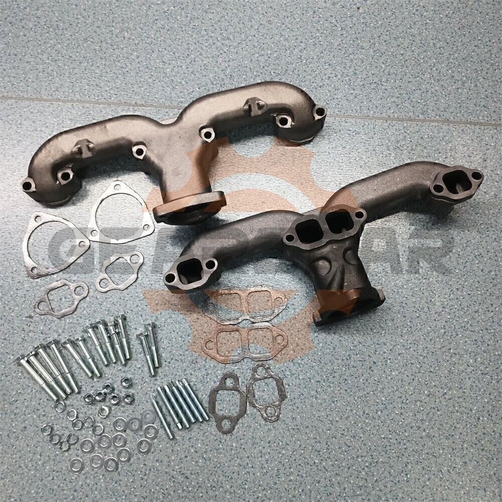 Smoothie Rams Horn Exhaust Manifolds Small Block For Chevy SBC 283 305 327 /350