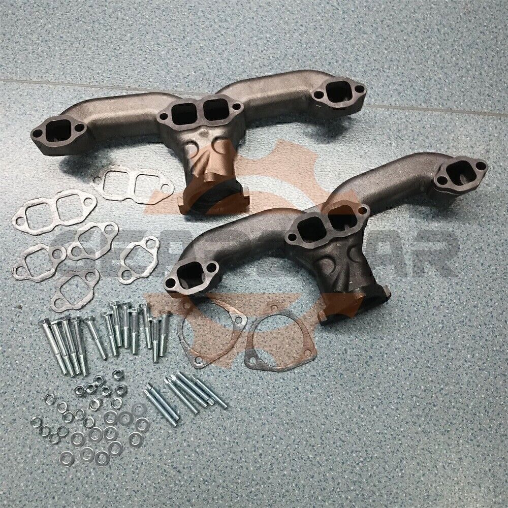 Smoothie Rams Horn Exhaust Manifolds Small Block For Chevy SBC 283 305 327 /350
