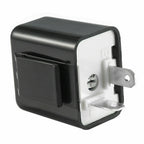 2-Pin Adjustable LED Flasher Relay Turn Signal Blinker Light 12 V for Motorcycle