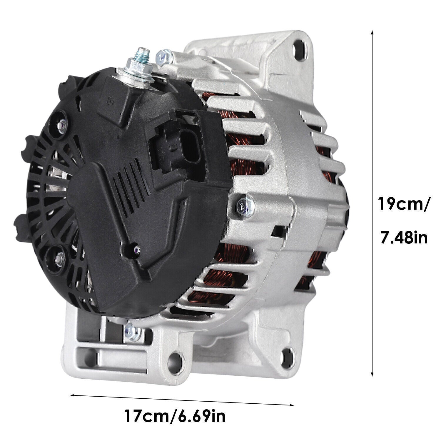 Alternator New For 2010 2011 2012-2015 Chevrolet Equinox 13500315 2.4L 2.4 US