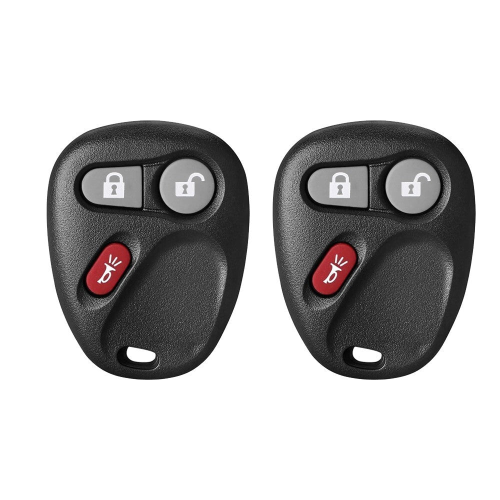 2pcs Replacement for Chevrolet Silverado 2003 2004 2005 2006 Remote Car Key Fob