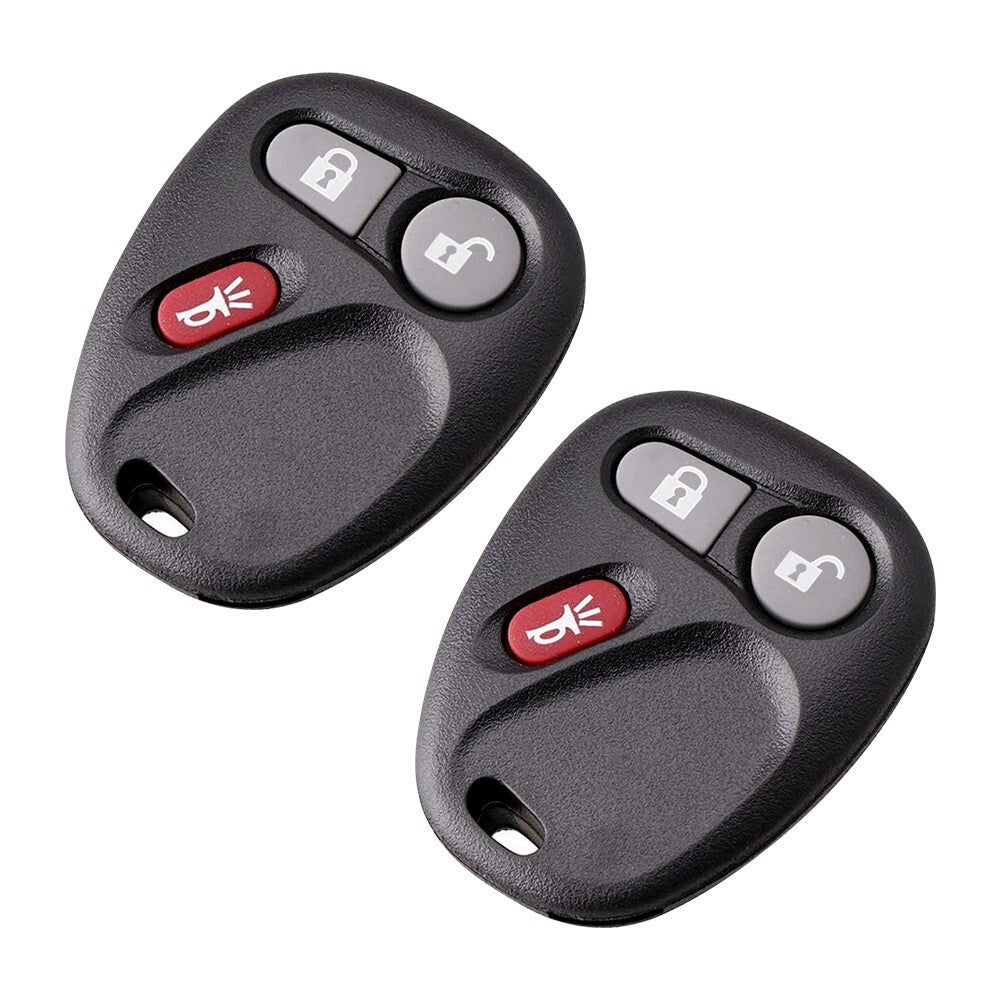 2pcs Replacement for Chevrolet Silverado 2003 2004 2005 2006 Remote Car Key Fob