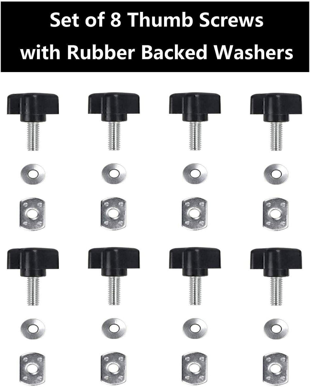 Jeep Wrangler YJ TJ JK Hardtop Quick-Removal Fastener Kit
