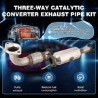 For Honda Accord 2.4L Front Flex Pipe & Catalytic Converter 03-07 6H28826 /45109