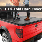 Hard Truck Tonneau Cover For 2019 - 2023 2024 Ford Ranger 5FT Short Bed TRI-Fold