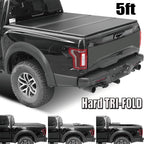 Hard Truck Tonneau Cover For 2019 - 2023 2024 Ford Ranger 5FT Short Bed TRI-Fold
