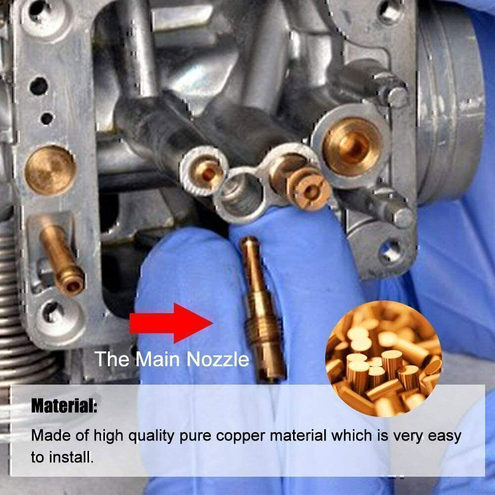 20Pcs Carburetor Main Jet kit & Slow/Pilot Jet Tool for PWK Keihin OKO CVK