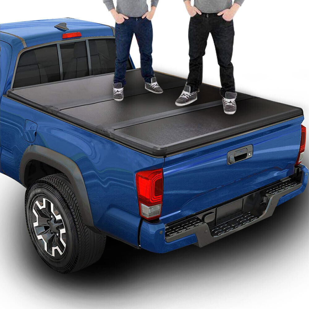 New 4.6FT Hard Tri-Fold for 2022-2024 Ford Maverick Tonneau Cover Truck Bed