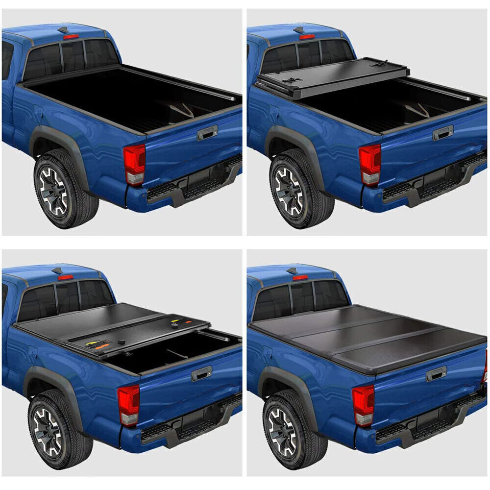 New 4.6FT Hard Tri-Fold for 2022-2024 Ford Maverick Tonneau Cover Truck Bed