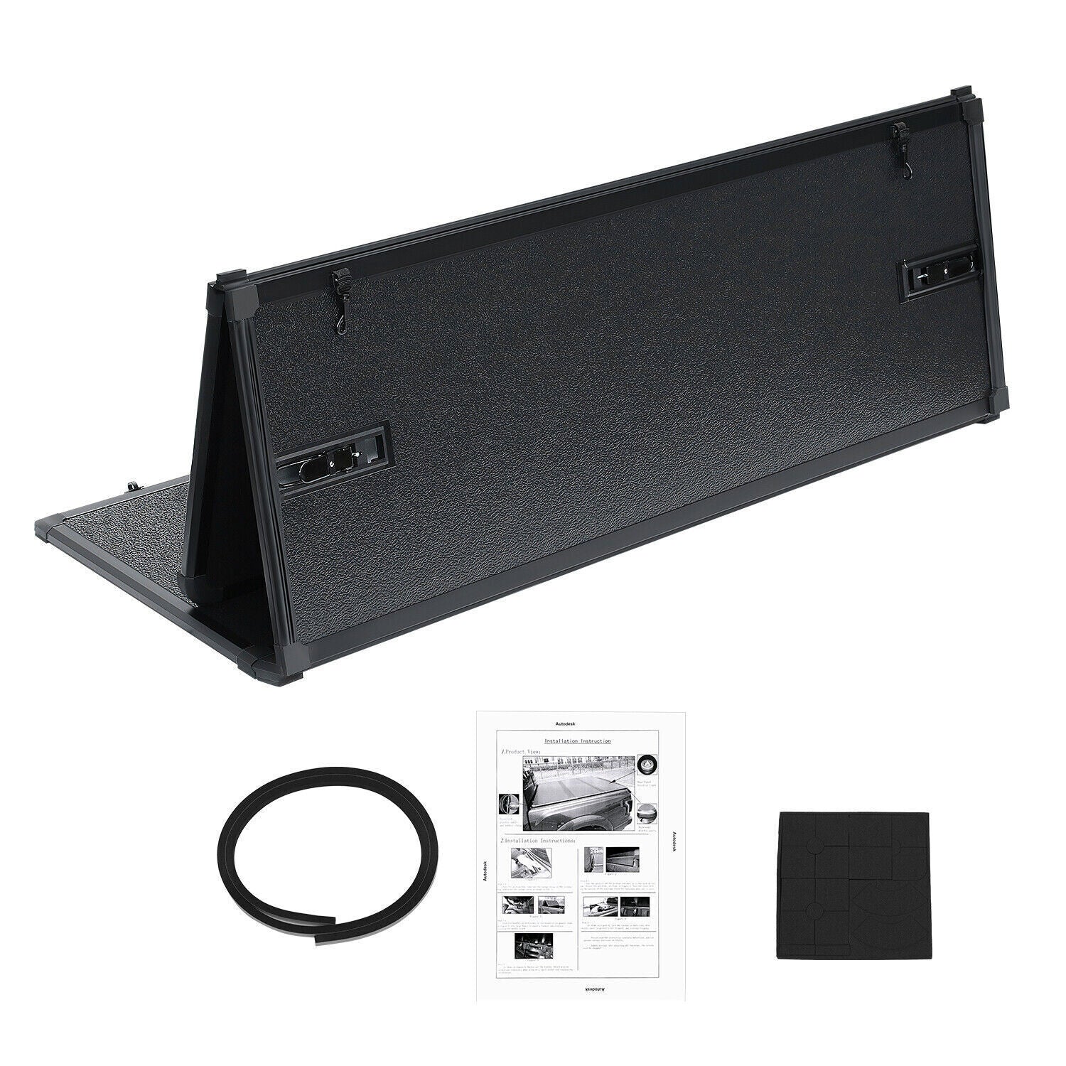 New 4.6FT Hard Tri-Fold for 2022-2024 Ford Maverick Tonneau Cover Truck Bed