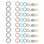 For Ford 6.0L Powerstroke Oil Rail Leak Repair Kit Tool O-rings & Injector Seal
