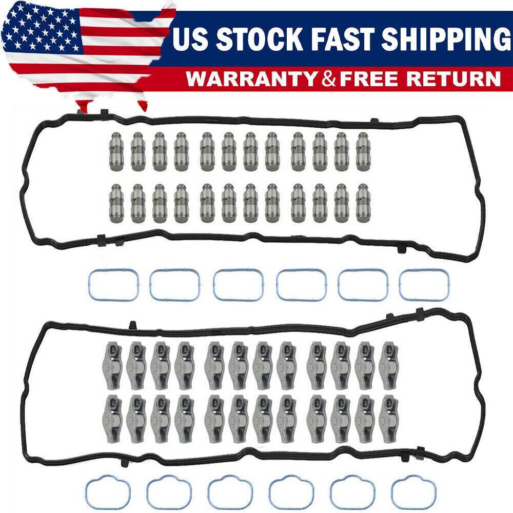 Rocker Arms Lifters Valve Gaskets Kit For 11 12-16 3.6L Chrysler Dodge Jeep Ram