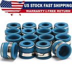 16pcs SBC SET For Chevy Chevrolet Small Block Performance VITON Valve Stem Seal!