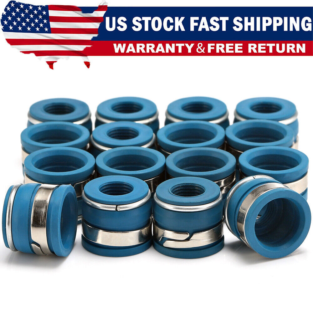 16pcs SBC SET For Chevy Chevrolet Small Block Performance VITON Valve Stem Seal!