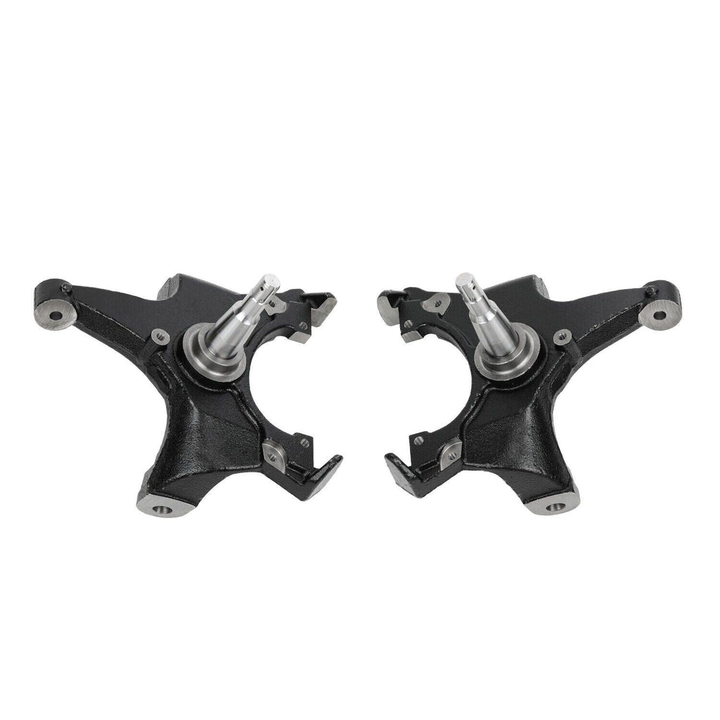 2x FOR 88-98 CHEVY SILVERADO/C1500/SIERRA EXT CAB 2WD 2" DROP SPINDLES NEW