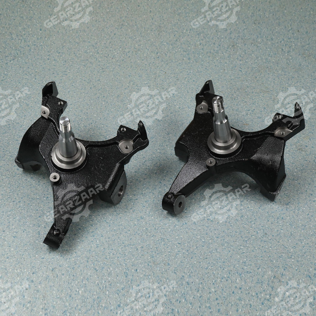 2x FOR 88-98 CHEVY SILVERADO/C1500/SIERRA EXT CAB 2WD 2" DROP SPINDLES NEW