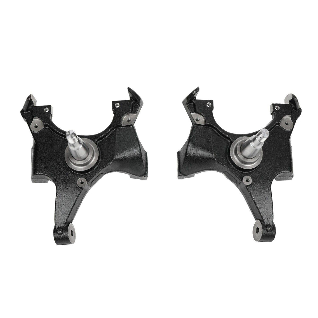 2x FOR 88-98 CHEVY SILVERADO/C1500/SIERRA EXT CAB 2WD 2" DROP SPINDLES NEW