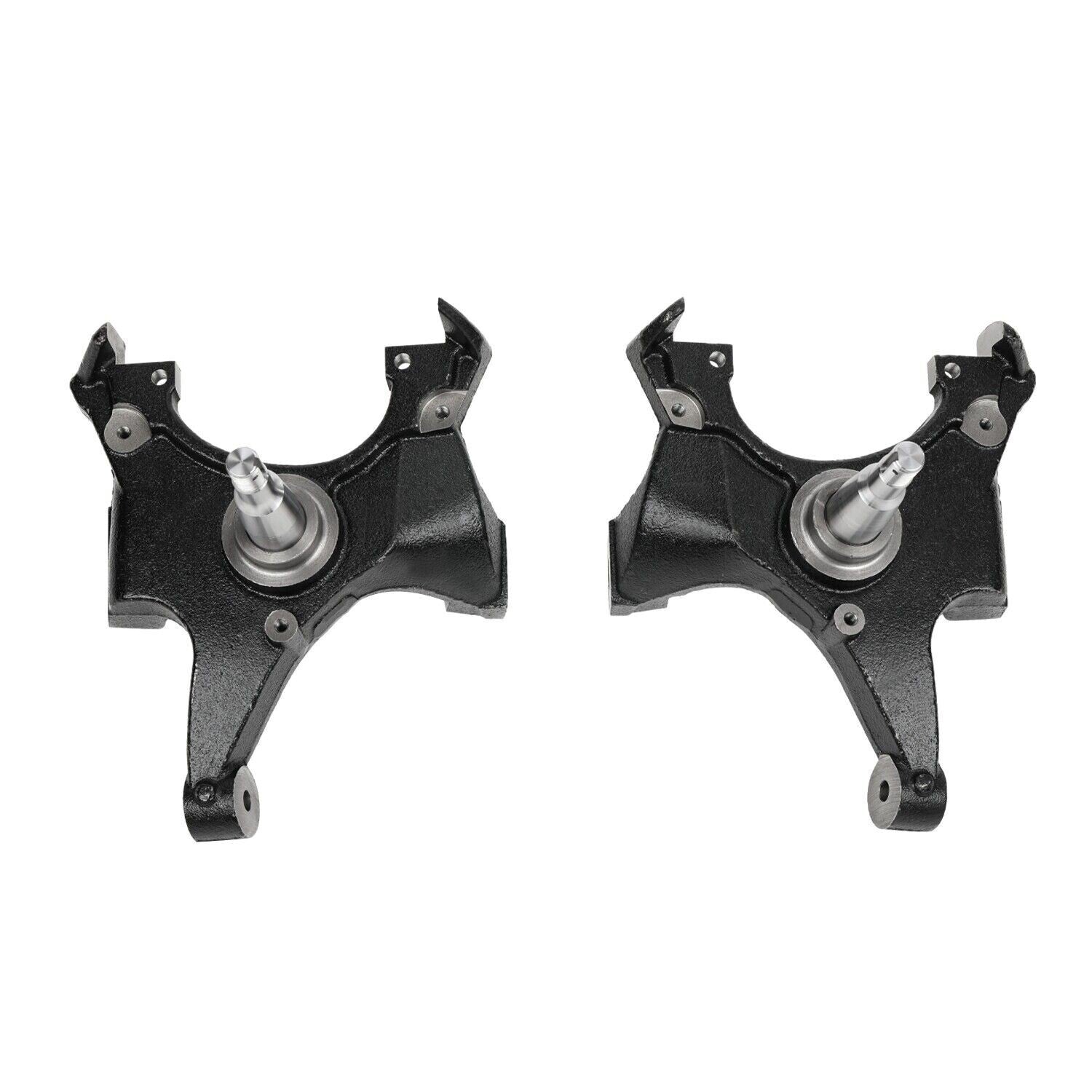 2x FOR 88-98 CHEVY SILVERADO/C1500/SIERRA EXT CAB 2WD 2" DROP SPINDLES NEW